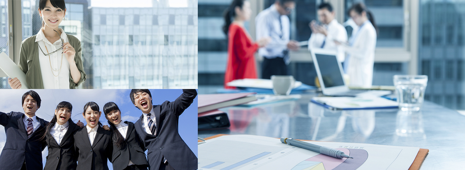 新卒採用や既卒採用、中途採用募集等のリクルート動画の制作を行います。