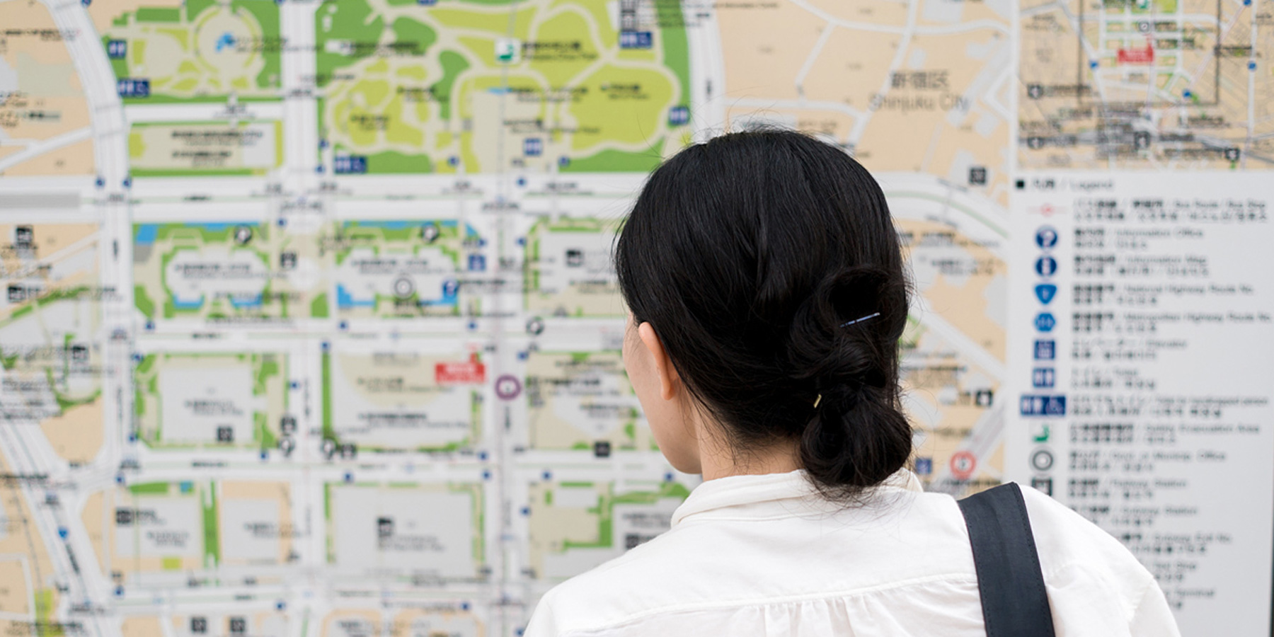 地図の道案内よりも圧倒的に利便性の高い動画による道案内